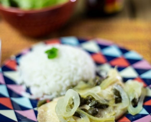 Fillet de peixe embrulhadinho! Receita Fácil