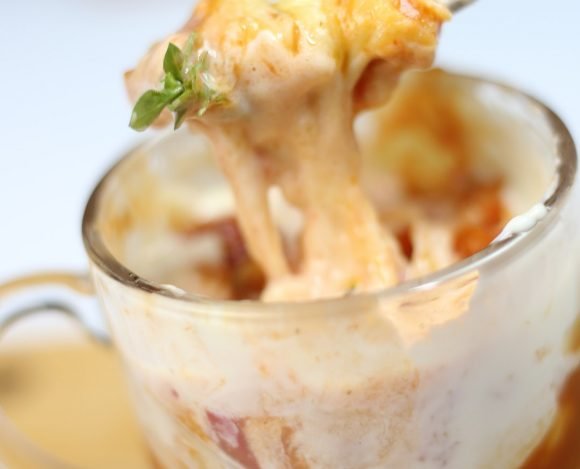 Lasanha de Caneca Rápida e Fácil